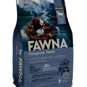 Alimento Premium FAWNA Perro Adulto Salmón Raza Mediana y Grande 3kg