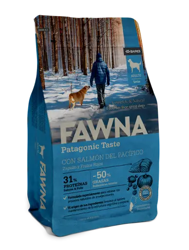 Alimento Premium FAWNA Perro Adulto Salmón 15 kg