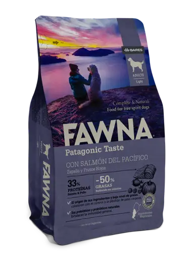 Alimento Premium FAWNA Perro Adulto Salmón Light 15 Kg