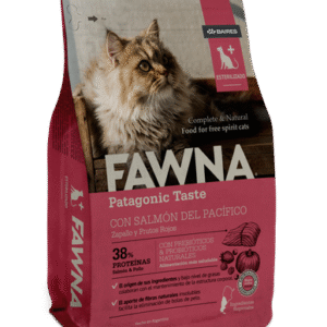 Alimento Premium FAWNA Salmón Gato Esterilizado 7.5 kg