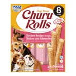 Churu Rollos Perro 8 Unidades de Pollo con Salmón