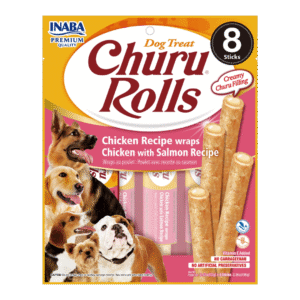 Churu Rollos Perro 8 Unidades de Pollo con Salmón