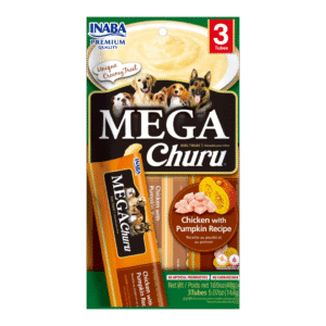 Mega Churu Cremoso Perro 3 Unidades de Pollo y Calabaza