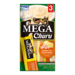 Mega Churu Cremoso Perro 3 Unidades de Pollo y Queso