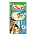 Churu Cremoso Perro 4 Unidades de Pollo con Queso