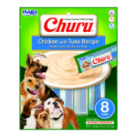 Churu Cremoso Perro 8 Unidades de Pollo con Atún