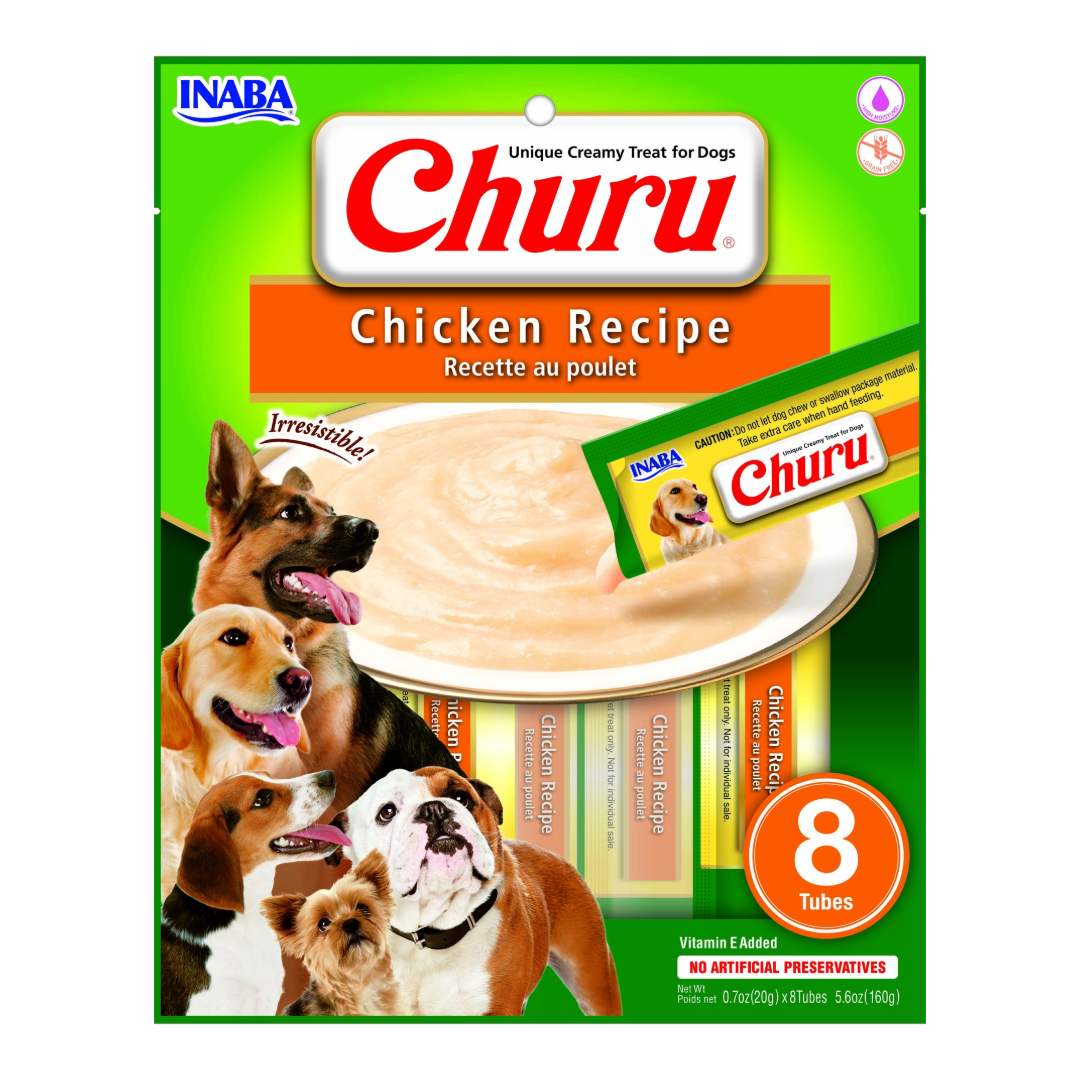 Churu Cremoso Perro 8 Unidades de Pollo