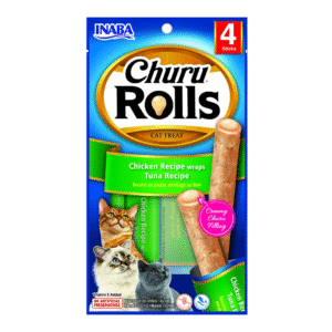 Churu Rollos Gato 4 Unidades de Pollo con Atún