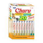 Churu Cremoso Gato 20 Unidades de Varias Recetas con Pollo