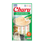 Churu Cremoso Gato 4 Unidades de Pollo con Atún