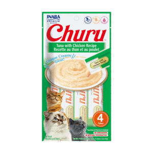 Churu Cremoso Gato 4 Unidades de Pollo con Atún