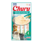 Churu Cremoso Gato 4 Unidades de Pollo con Cangrejo