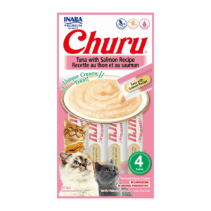 Churu Cremoso Gato 4 Unidades de Atún con Salmon