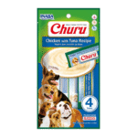 Churu Cremoso Perro 4 Unidades de Pollo con Atún
