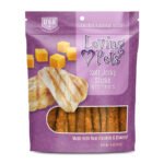 Loving Pets - Snack Jerky para perro Pollo y Queso (Cabanos 6 oz)