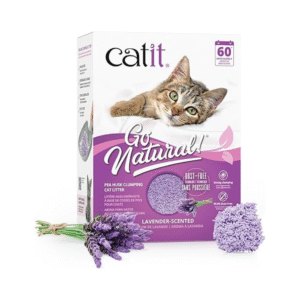 Arena para Gatos Ecológica Go Natural Catit Lavanda 5.6 kg