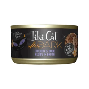 TIKI CAT After Dark Pollo y Pato en Caldo - Lata 80 gr