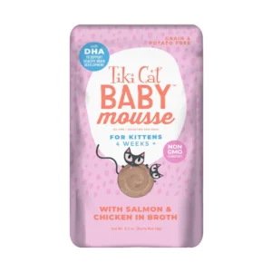 TIKI CAT Baby Mousse Salmón - Pouch 68 gr